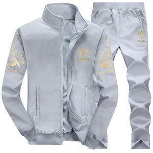 BOLUBAO Brand Men's Sportswear Sets Spring Autumn Male Casual Tracksuit Men 2 Piece Sweatshirt + Sweatpants Set
