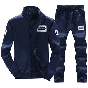BOLUBAO Brand Men's Sportswear Sets Spring Autumn Male Casual Tracksuit Men 2 Piece Sweatshirt + Sweatpants Set