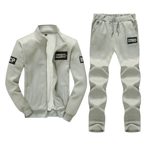 BOLUBAO Brand Men's Sportswear Sets Spring Autumn Male Casual Tracksuit Men 2 Piece Sweatshirt + Sweatpants Set