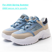 Load image into Gallery viewer, FUJIN Women Casual Sneakers Spring Autumn Sneakers Breathable Women Shoes Lace Up Female Boots Comrfortable Platform Shoes Women
