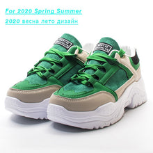 Load image into Gallery viewer, FUJIN Women Casual Sneakers Spring Autumn Sneakers Breathable Women Shoes Lace Up Female Boots Comrfortable Platform Shoes Women
