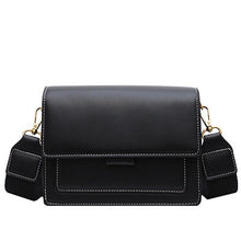 Load image into Gallery viewer, Contrast color Leather Crossbody Bags For Women 2020 Travel Handbag Fashion Simple Shoulder Messenger Bag Ladies Cross Body Bag
