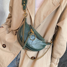 Load image into Gallery viewer, Bolso cruzado de cuero pu de calidad de moda para las mujeres 2020 cadena pequeña bandolera de hombro señora bolsos de viaje y monederos
