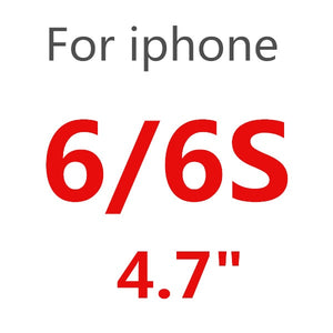 Funda completa templada de cristal para iPhone XS Max XR X película protectora de pantalla a prueba de explosiones para iPhone 6 6s 7 8 Plus 5 5S 5C SE Glass