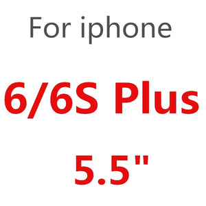 Funda completa templada de cristal para iPhone XS Max XR X película protectora de pantalla a prueba de explosiones para iPhone 6 6s 7 8 Plus 5 5S 5C SE Glass