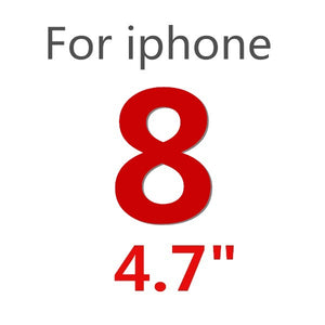 Funda completa templada de cristal para iPhone XS Max XR X película protectora de pantalla a prueba de explosiones para iPhone 6 6s 7 8 Plus 5 5S 5C SE Glass