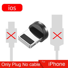 Load image into Gallery viewer, Twitch T01 Magnetische Micro USB Typ C Kabel Für iPhone Xiaomi Handy Schnelle Lade USB Kabel Magnetische Ladegerät Draht schnur
