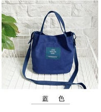 Load image into Gallery viewer, Korean Women&#39;s Shoulder Bag Women Handbag Canvas women Messenger Bags Summer bolsa feminina para mujer Gift 2017 New Fashion
